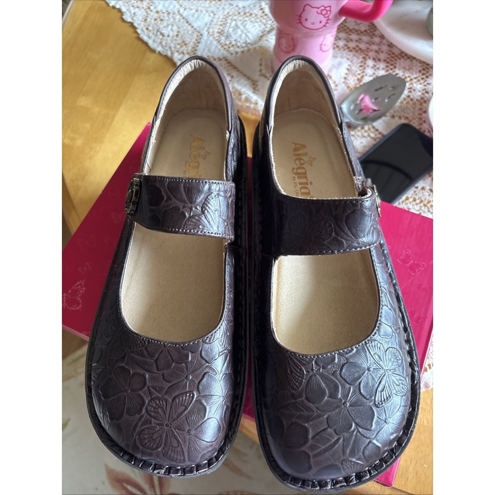 Allegra Nursing Mary Jane Comfort Shoes Size 10 1/2 -11 EUR 41 New In Box